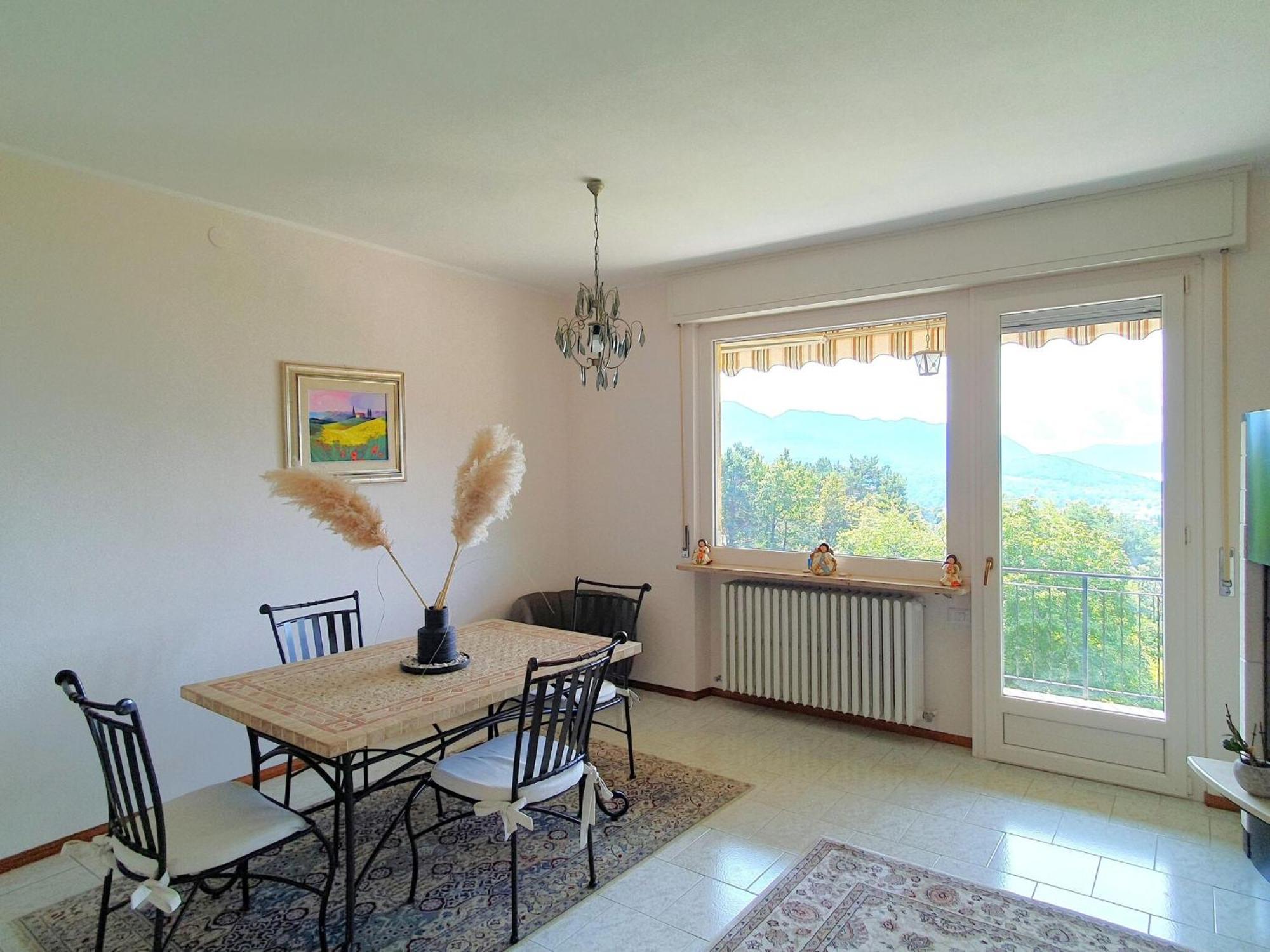 Villa With Enchanting Garden Overlooking The Lake Luino Εξωτερικό φωτογραφία